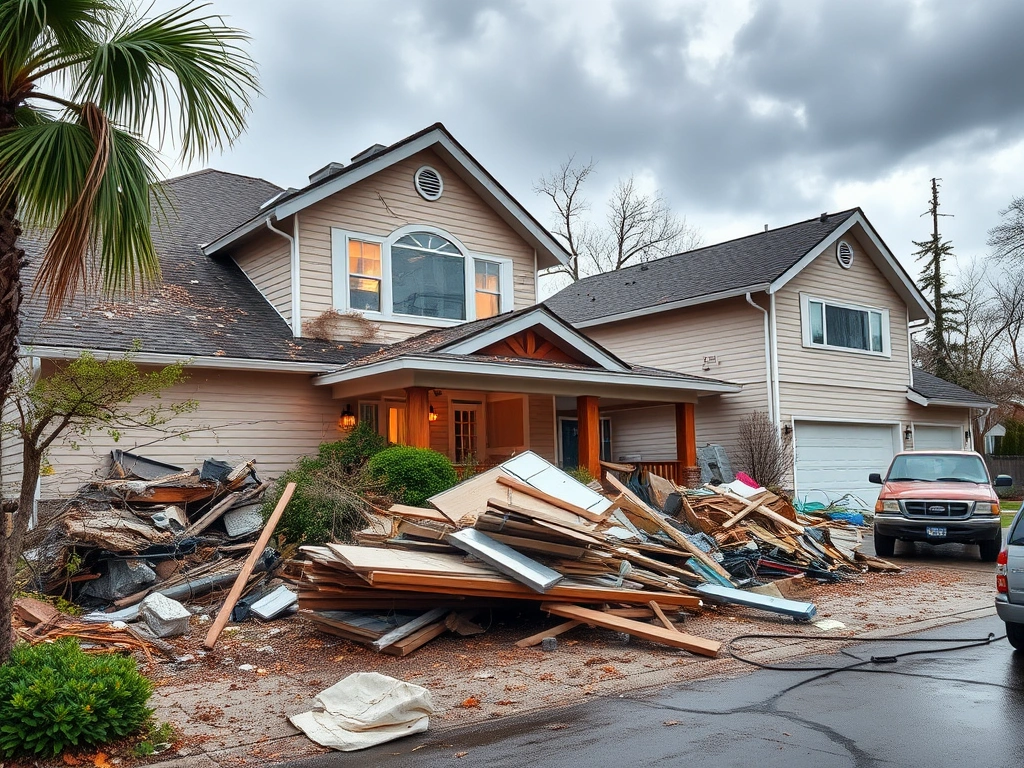 Storm and Natural Disaster Damage Cleanup