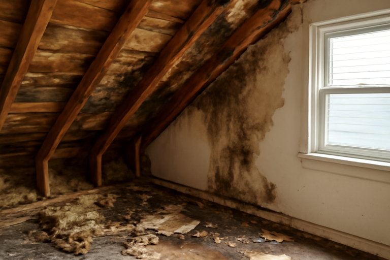 Attic Water Removal