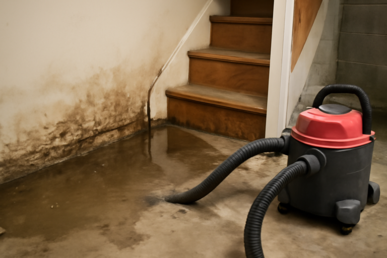 Basement Water Extraction