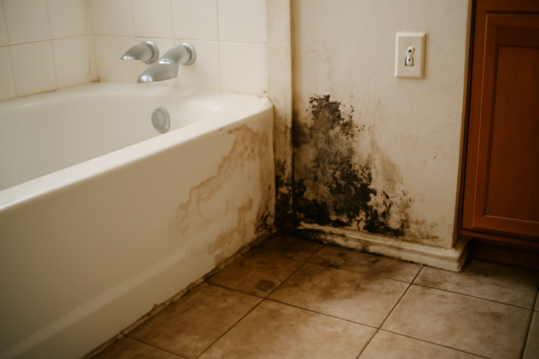 Bathroom Water Damage Restoration