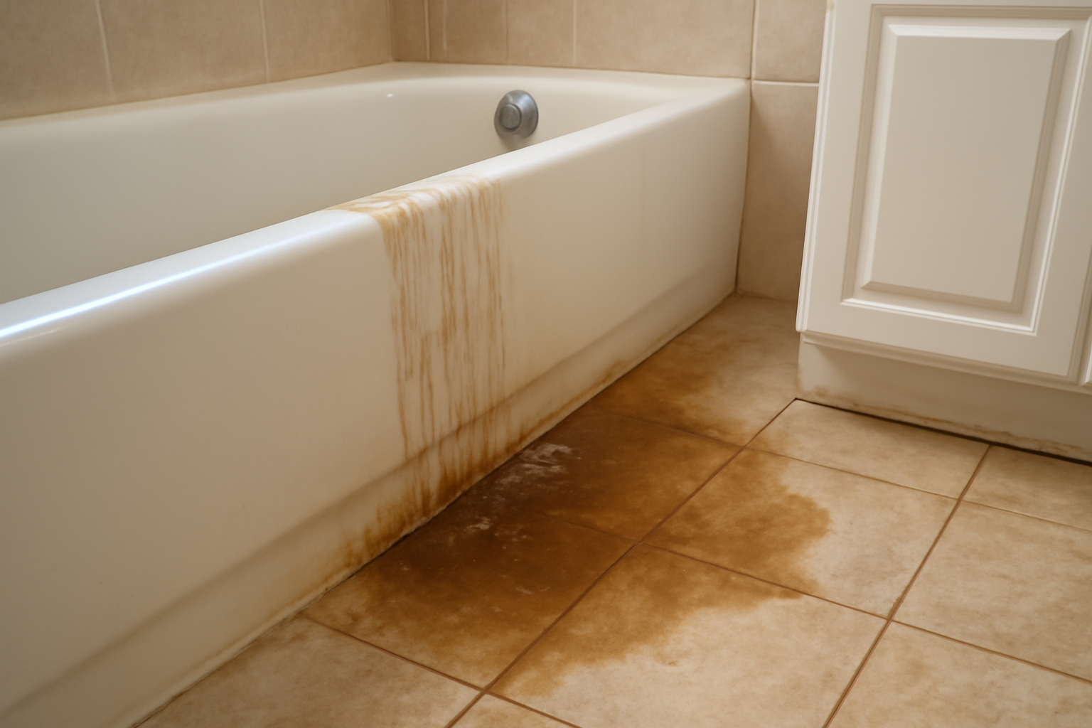 Bathtub Overflow Water Removal in Flowing Wells, AZ
