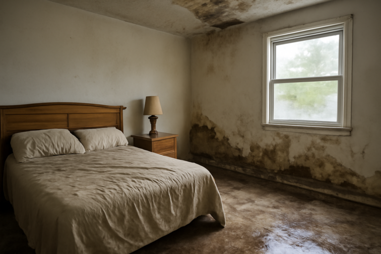 Bedroom Water Removal