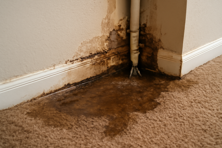 Burst Pipe Water Removal