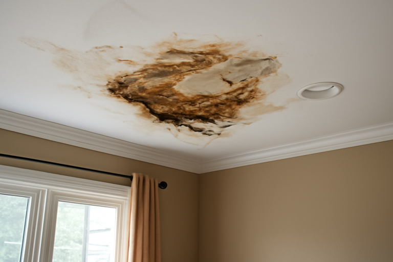 Ceiling Water Damage Repair