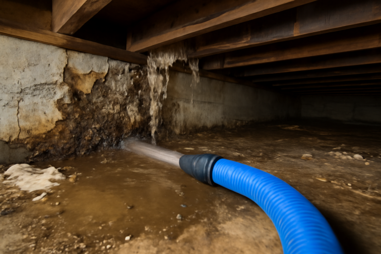 Crawl Space Water Extraction