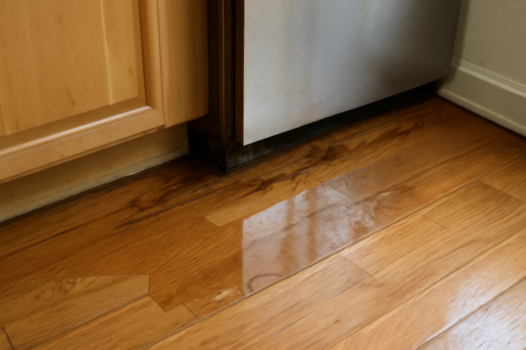 Dishwasher Leak Water Removal