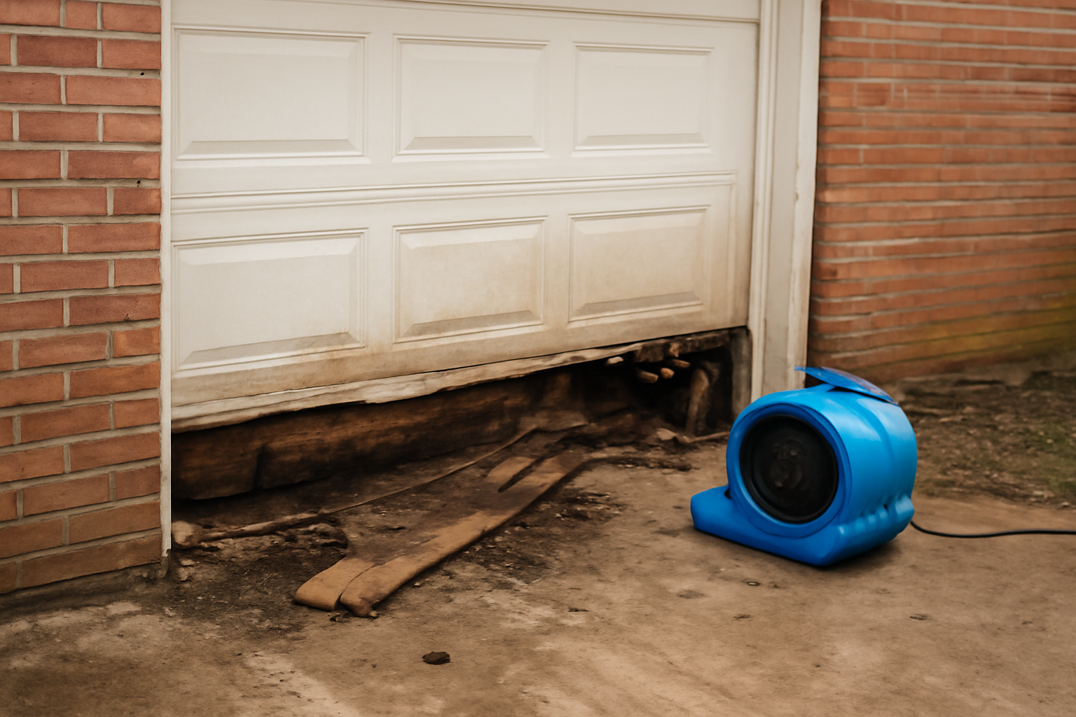 Garage Water Damage Cleanup in Flowing Wells, AZ