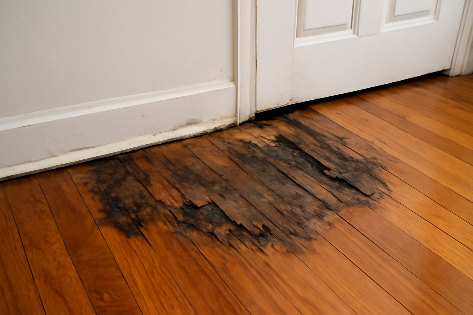 Hardwood Floor Water Damage Repair in Flowing Wells, AZ