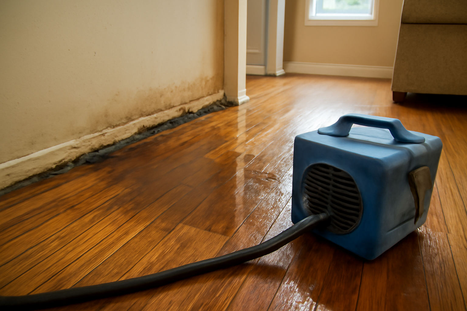 Hardwood Floor Water Extraction in Flowing Wells, AZ