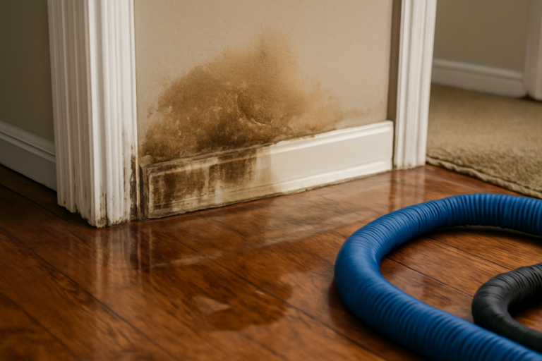 HVAC Leak Water Removal