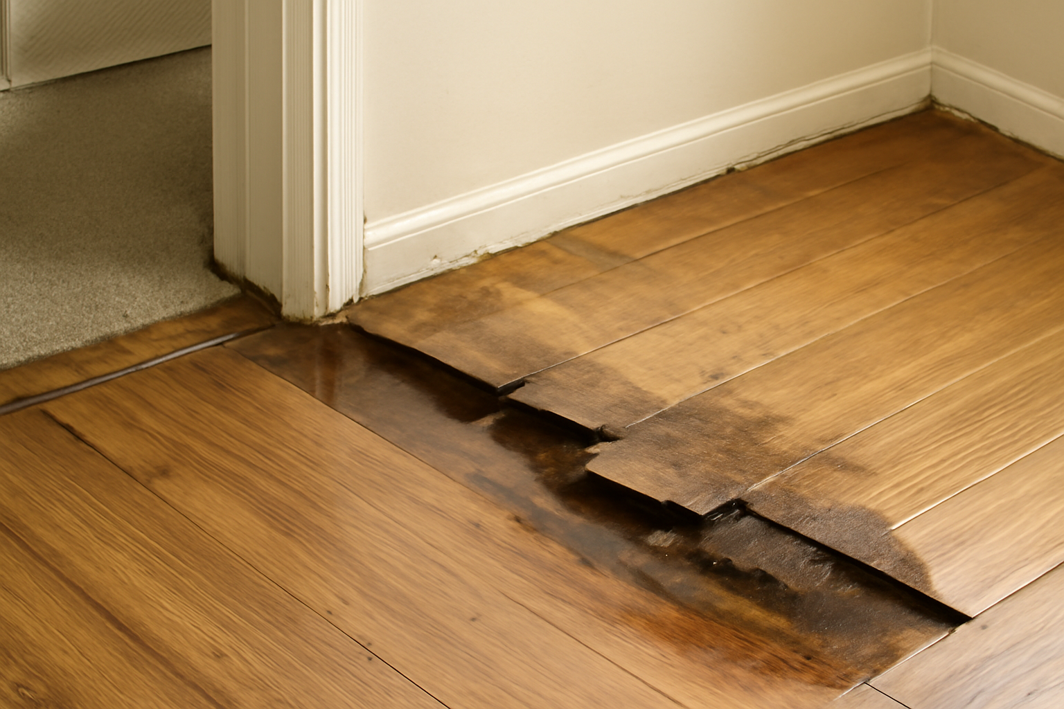 Laminate Floor Water Extraction in Flowing Wells, AZ