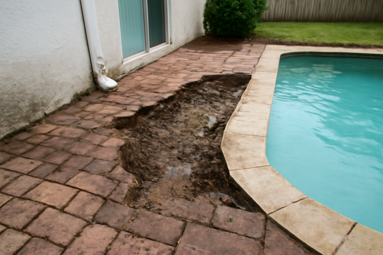 Pool Leak Water Removal