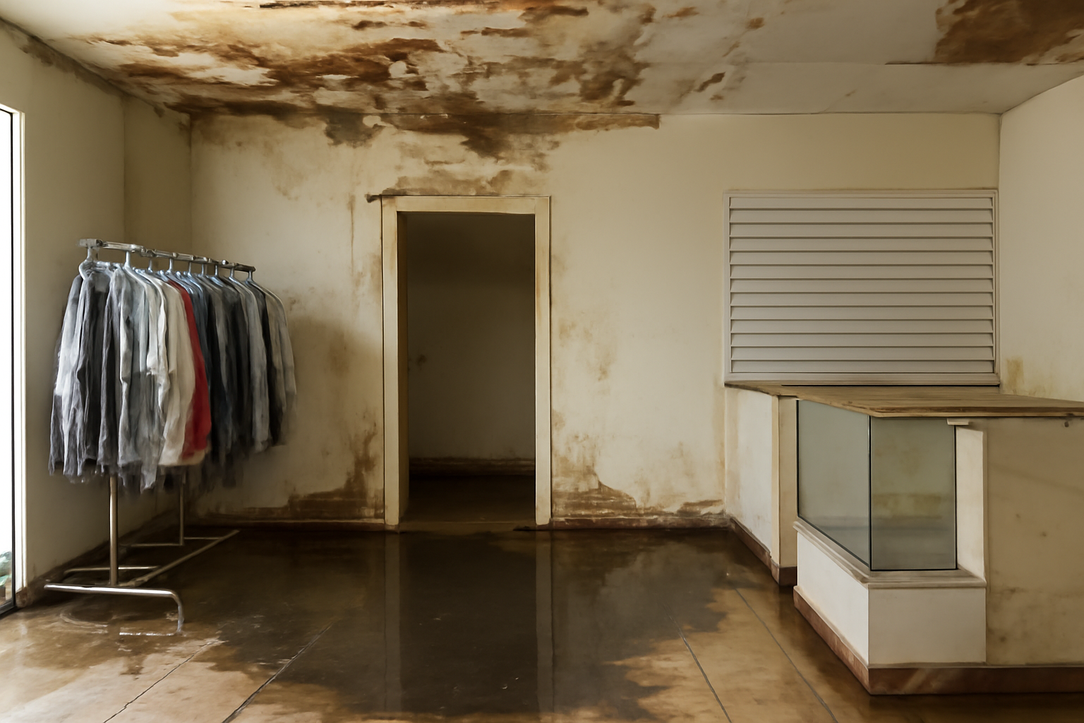 Retail Store Water Damage Restoration in Flowing Wells, AZ