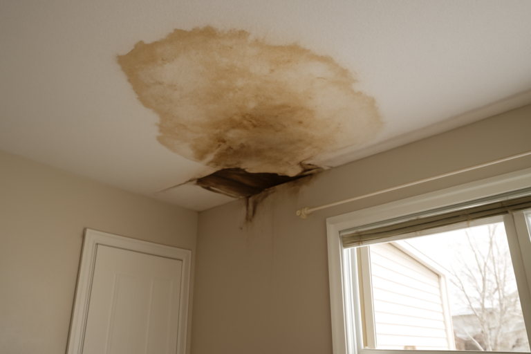 Roof Leak Water Removal