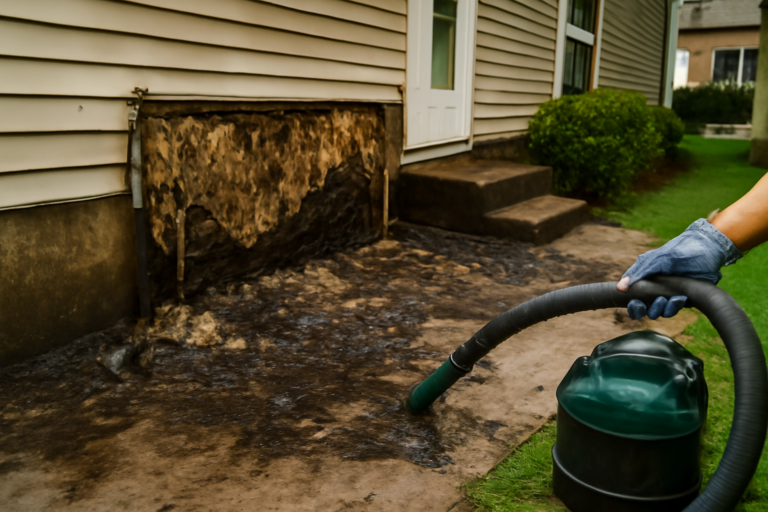 Sewage Cleanup & Disinfection