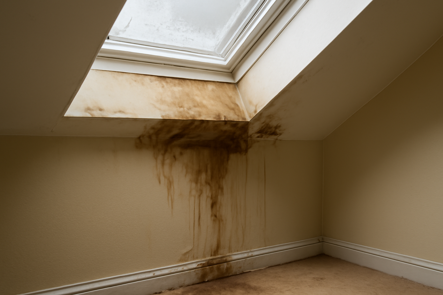 Skylight Leak Water Removal in Flowing Wells, AZ