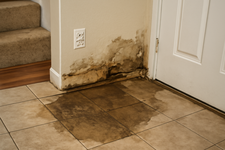 Slab Leak Water Removal