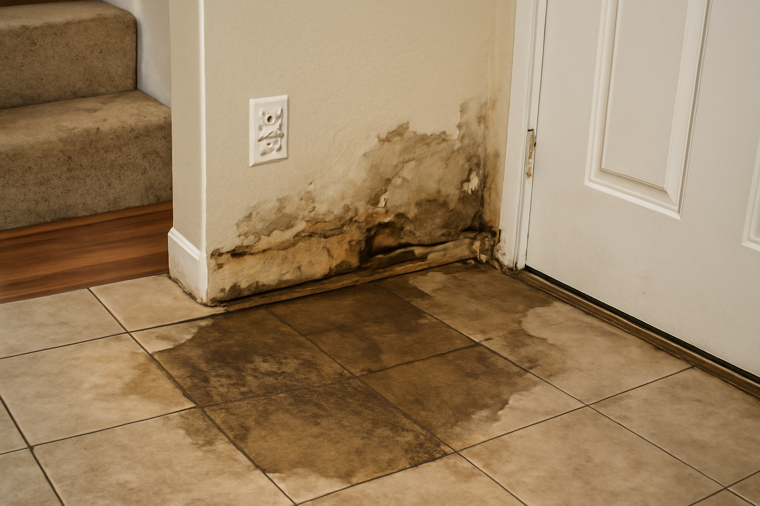 Slab Leak Water Removal in Flowing Wells, AZ