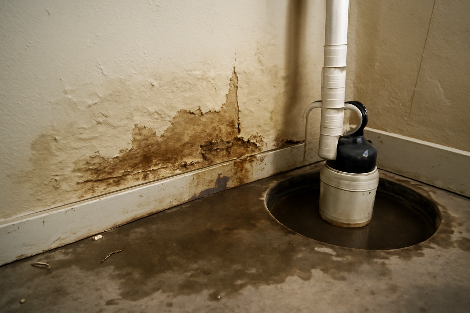 Sump Pump Overflow Water Removal in Flowing Wells, AZ