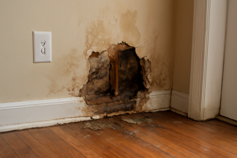 Wall Cavity Water Extraction